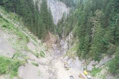 Görtschacher Klamm - geplanter Sperrenstandort